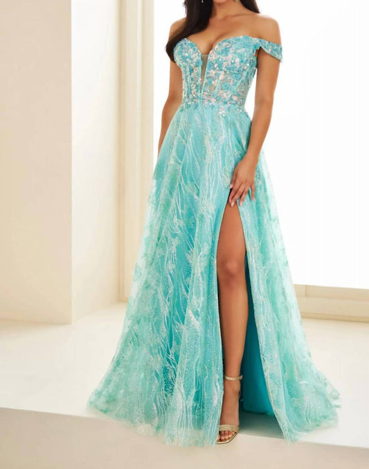 Ellie Wilde - Stardust Glow In The Dark Tulle Gown