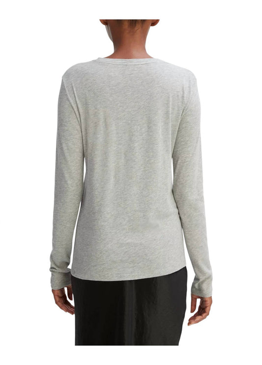 Vince - Essential Long Sleeve Crew Neck Tee