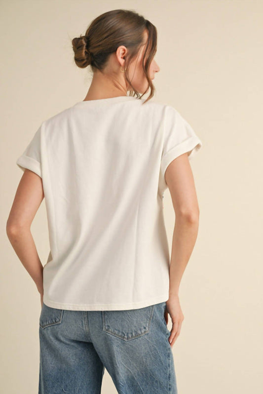 Jodifl - Ross American Flag Tee