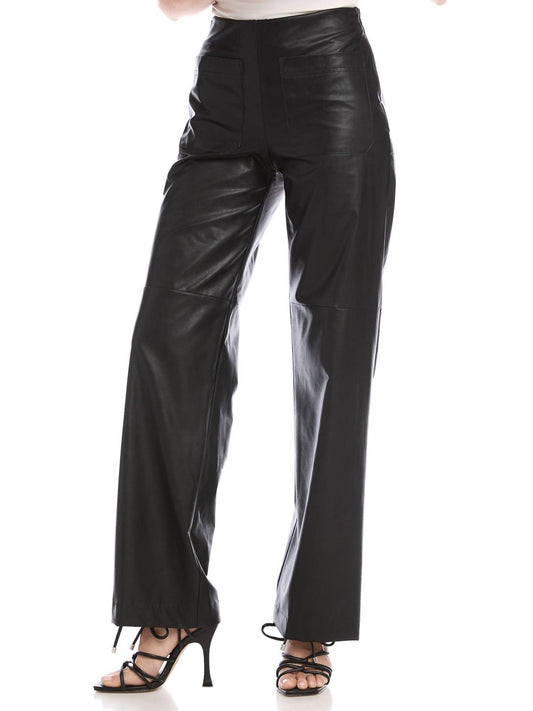 Fifteen Twenty - Faux Leather Pant
