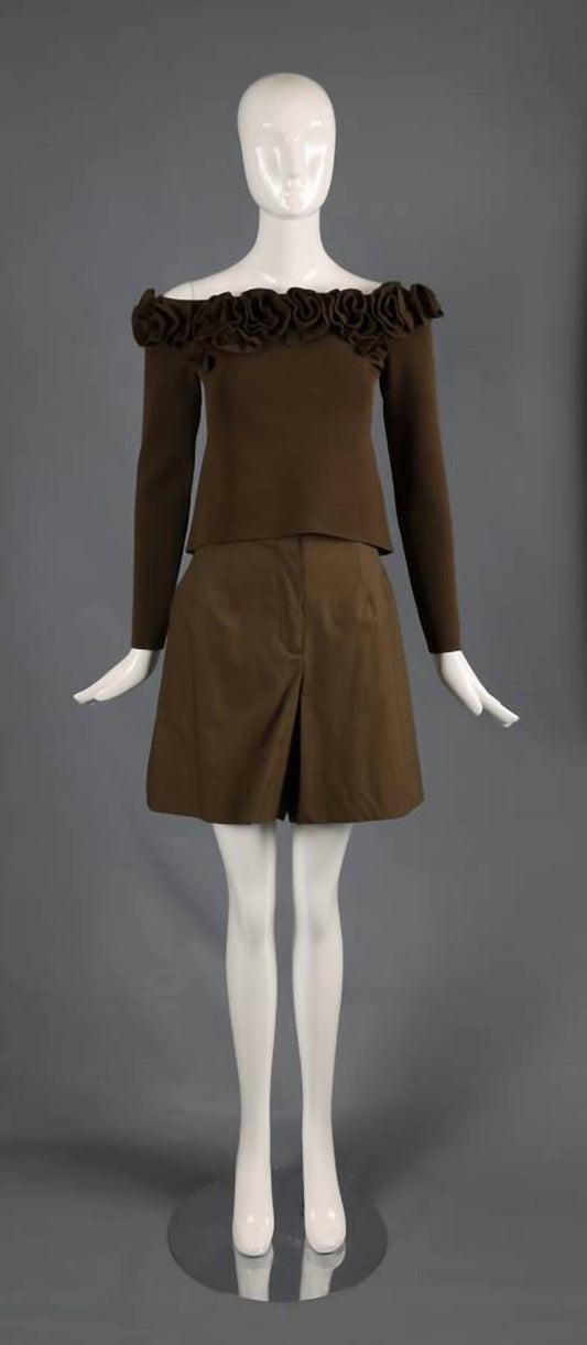 Lela Rose - Women's A-Line Knee Length Shorts