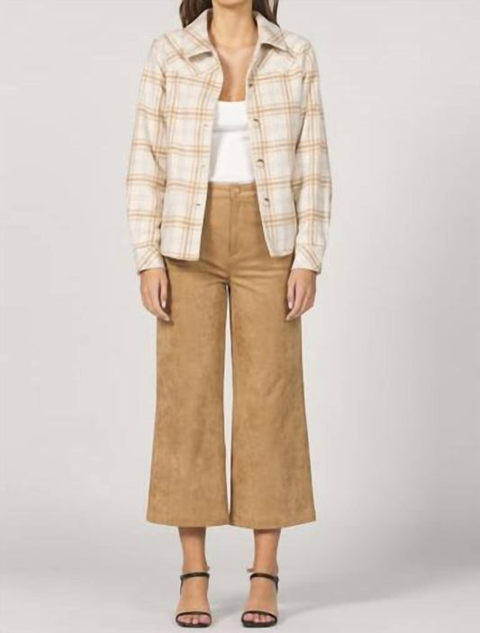Dear John Denim - West Plaid Long Sleeve Jacket