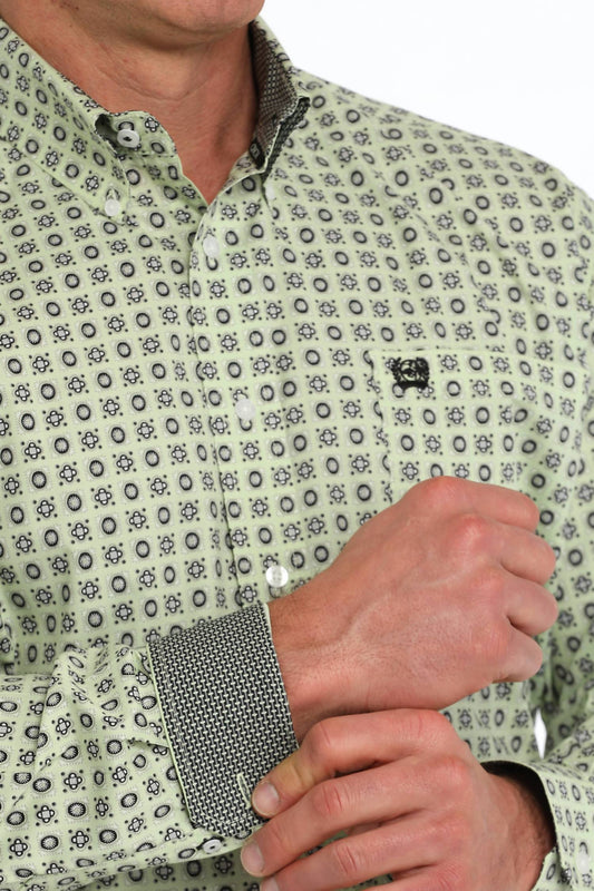 Cinch - Men's Long Sleeve Print Shirt