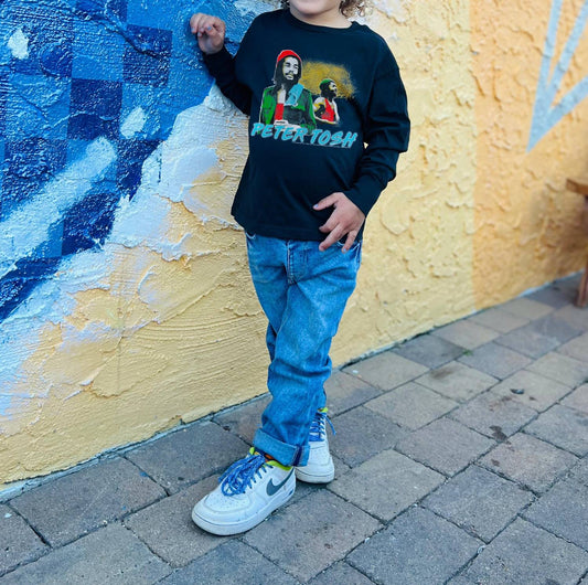 Rowdy Sprout - Peter Tosh Organic Long Sleeve Tee