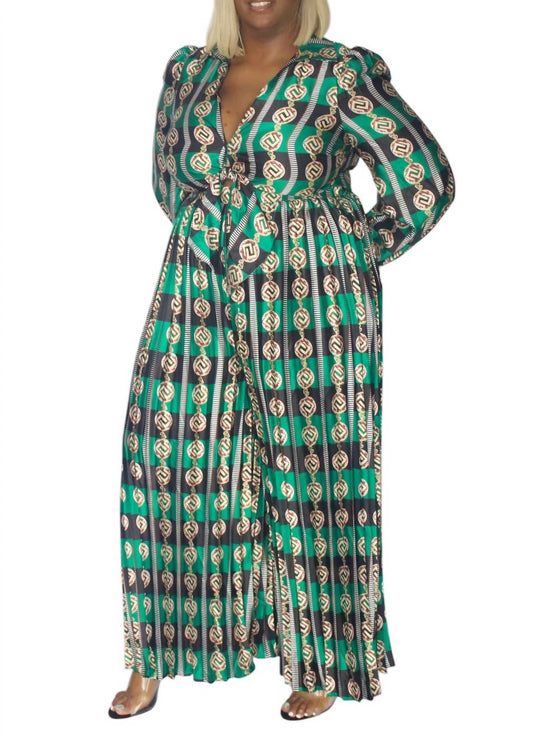 L'Atiste - Long Sleeve Jumpsuit With Cutout