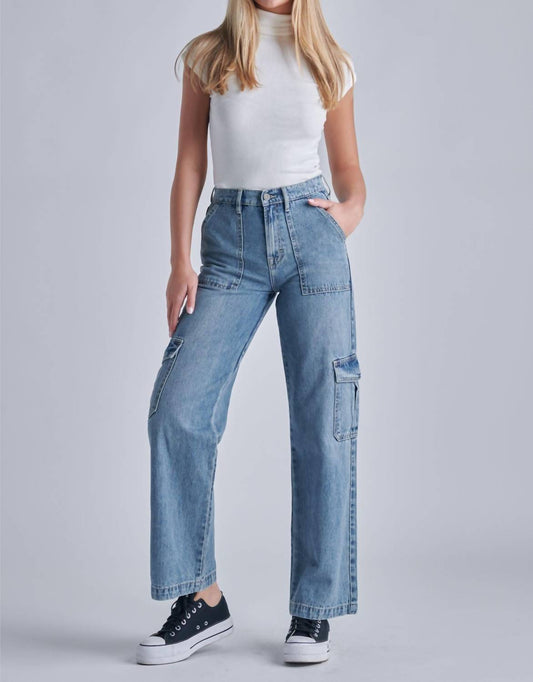 Hidden - Logan High Waist Wide Leg Dad Jeans