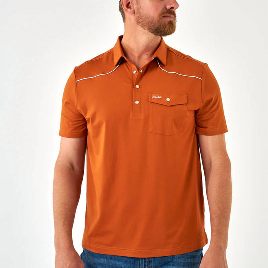 Burlebo - Pearl Snap Performance Polo