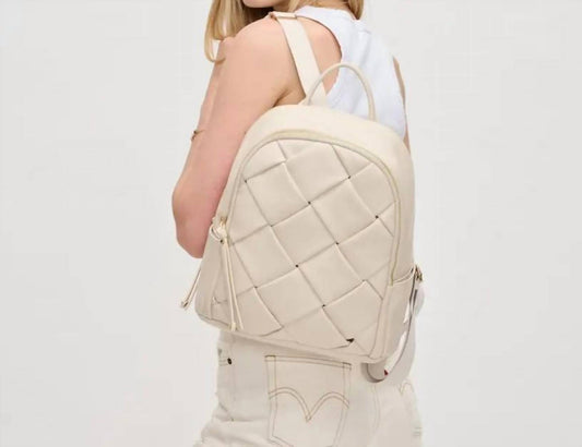 Urban Expressions - Blossom Woven Backpack
