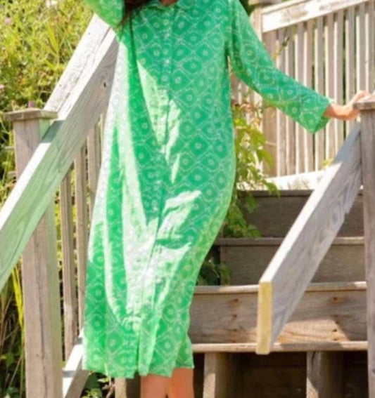 Navybleu - Dot Midii Dress