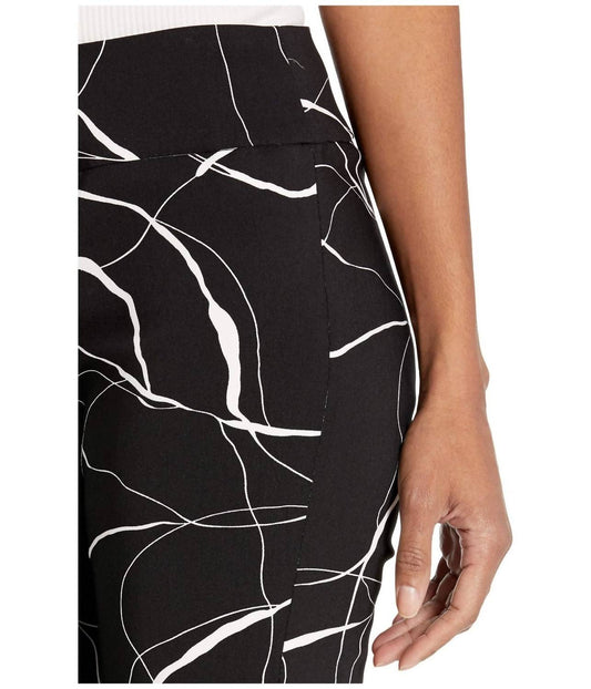 Brush Strokes Pull On Pant