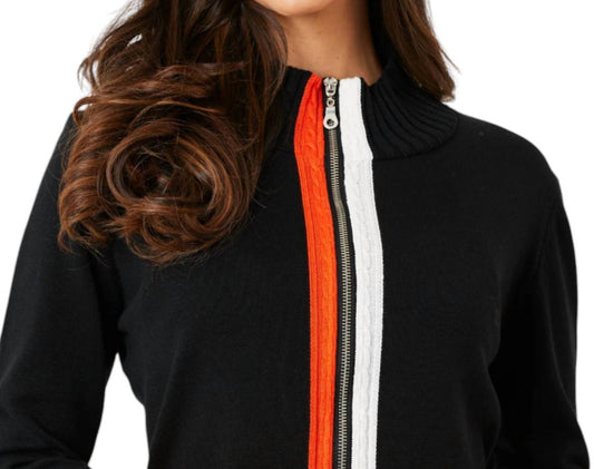 French Kyss - Braided Zip Jacket