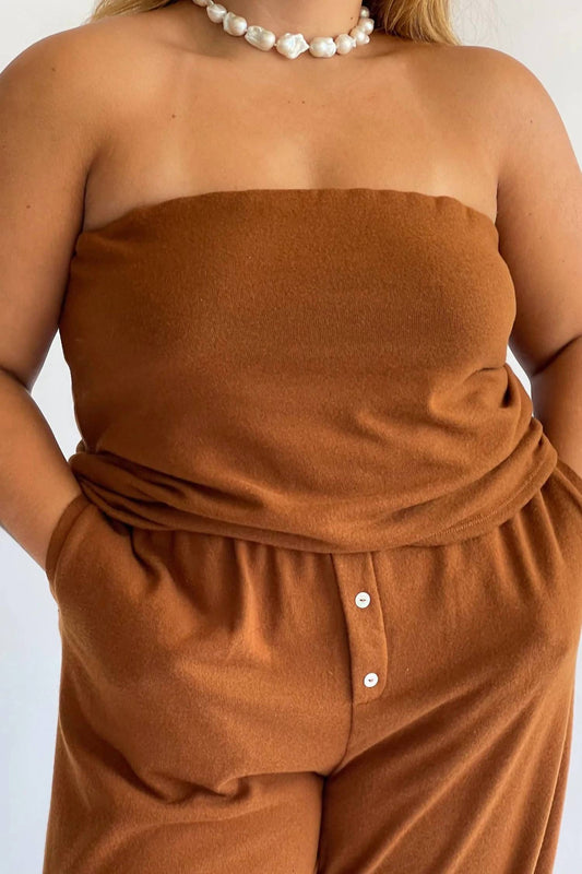 Donni. - Sweater Tube Top