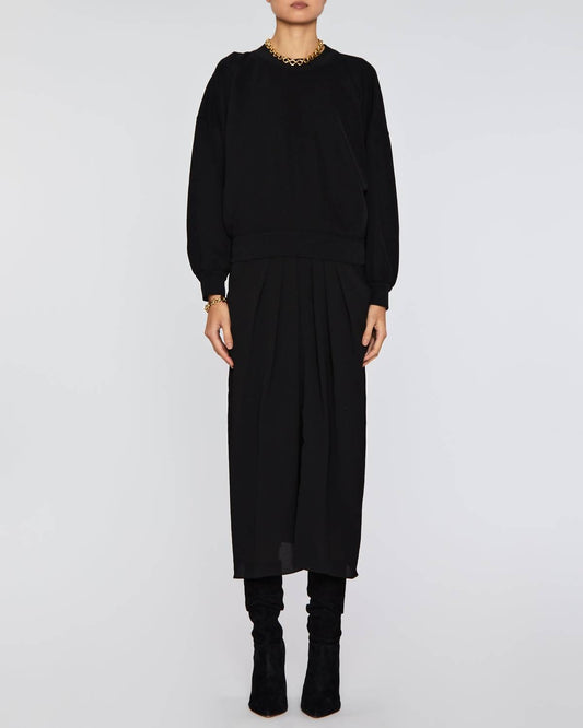 Isabel Marant - Lina Techno Crepe Midi Skirt