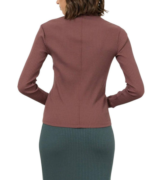 Lamade - ANDRE LONG SLEEVE SNAP TURTLENECK TOP