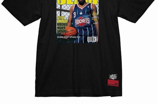 Mitchell & Ness - MEN'S SLAM COVER AUG 00 HOUSTON ROCKETS STEVE FRANCIS TEE