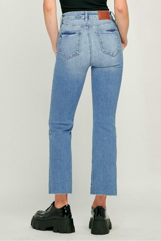 Hidden - Darcy Clean Cut High Rise Cropped Flare Jeans