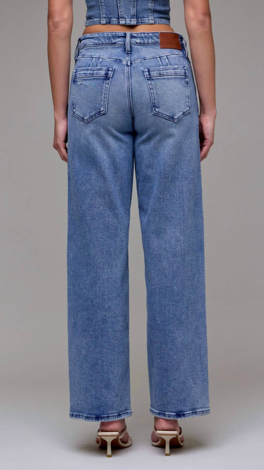 Hidden - Mid Rise Dad Jeans