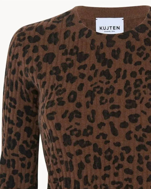 Kujten - Women Round Neck Cashmere Sweater
