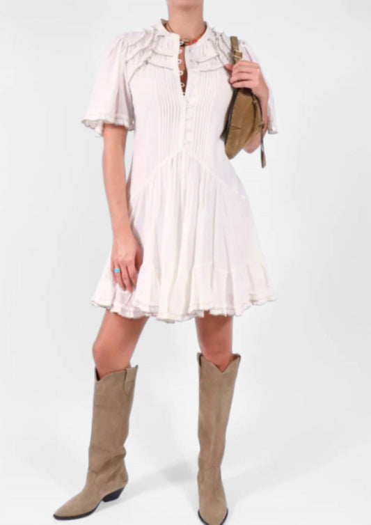 Isabel Marant - Celyana Ruffled Hem Mini Dress