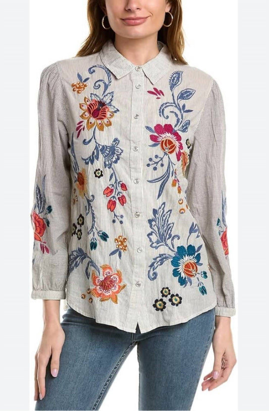 Johnny Was - Didiana Long Sleeves Lisbon Shirt