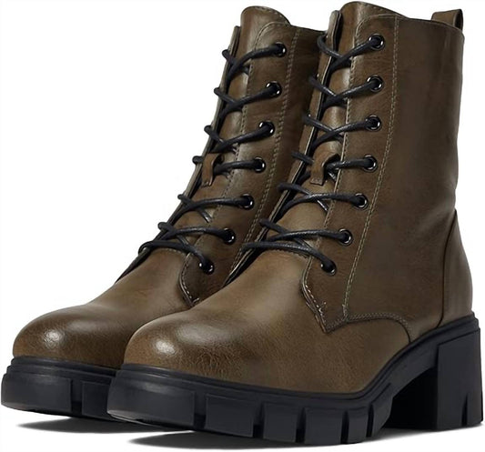 Dirty Laundry - Women's Newz Smooth Combat Boot
