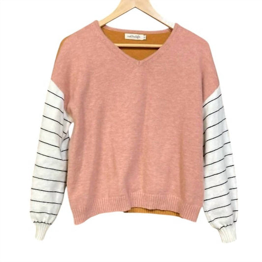 Tribal - Women's Combo Long Sleeve V-neck Sweater