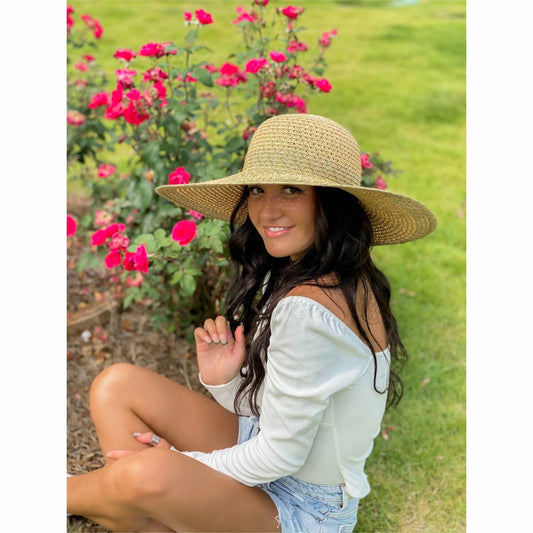 C.C Beanie - Womens Braided Wide Brim Hat