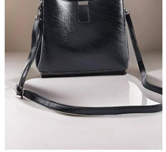 Zenana - Women's Adria Vegan Leather Bucket Bag