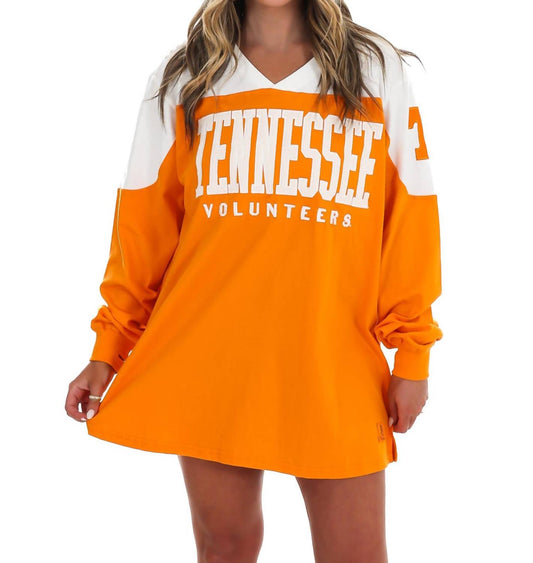 Pressbox - Tennessee Victory V-Neck Oversized Pullover