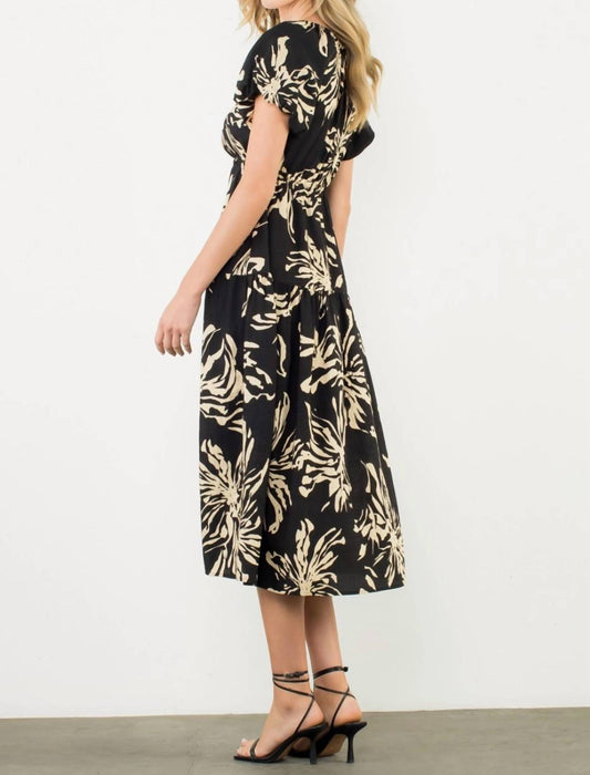 Thml - Short Sleeve Print Maxi Dress