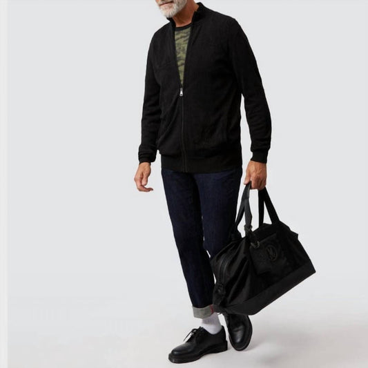 Psycho Bunny - MEN'S LACOMB ALL OVER BUNNY ZIP SWEATER