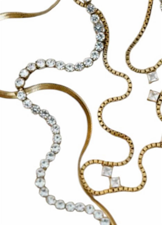 Chansuttpearls - Women's 3-tier Layered Necklace