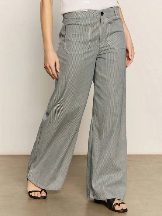 Sanctuary - Marine Full Length Semi High Rise Pant