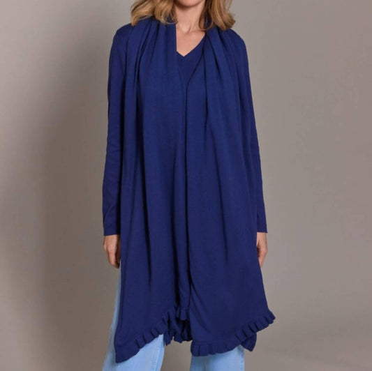 Alashan Cashmere - Ruffle Trim Mini Travel Wrap