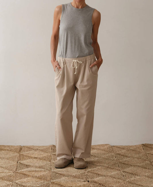 Donni. - Women's Chino Draw Crop Pants