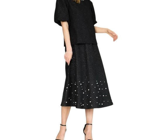 Joh - Ellie Skirt With Pearls