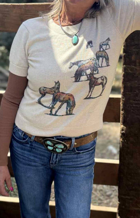 Pendleton - Wild Horses Cotton Tee