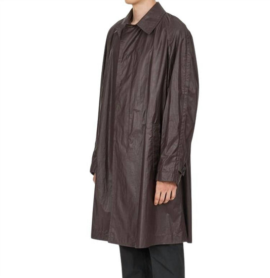 Salvatore Ferragamo - Men's Waxed Cotton Raincoat