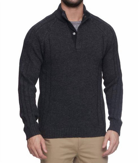 Flags & Anthem - Plainview Mock Neck Sweater