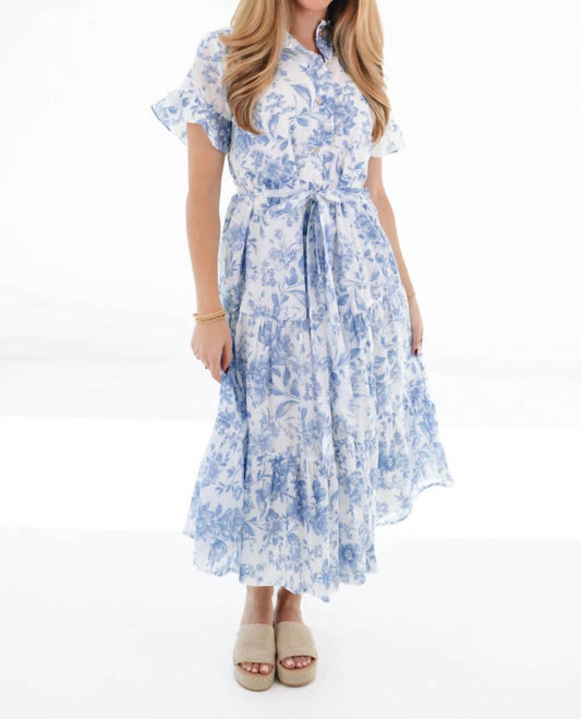 J.Marie - The Chloe Button Up Midi Dress