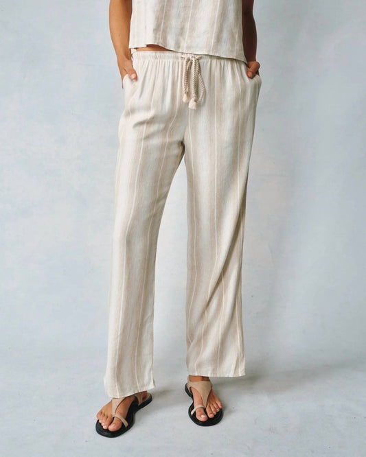 Bella Dahl - Wide Leg Pant With Drawcord