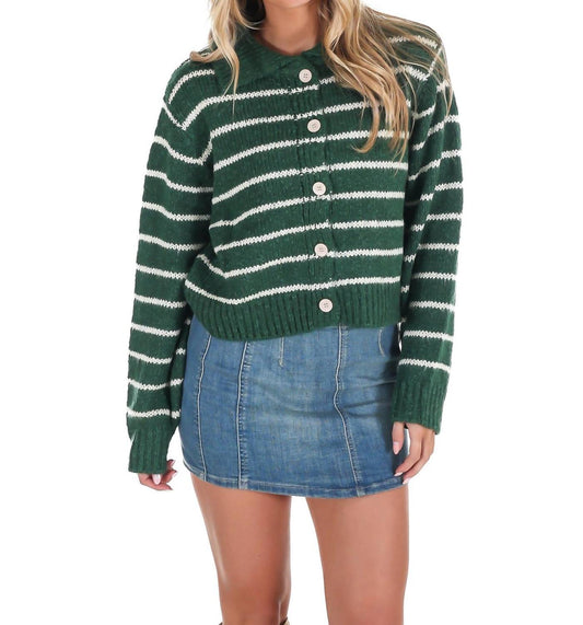 Zenana - All to Yourself Stripe Cardigan
