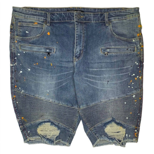 Embellish - Men's Acrylic Denim Short