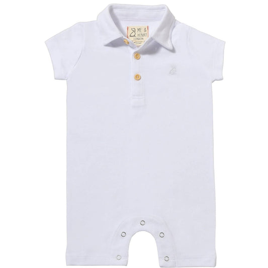 Me & Henry - Kid's Pique Polo Shortall