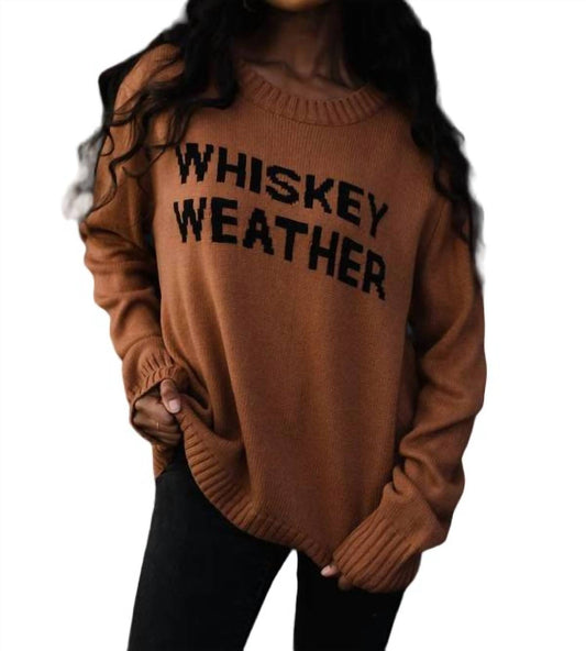 Panache - Whiskey Weather Sweater