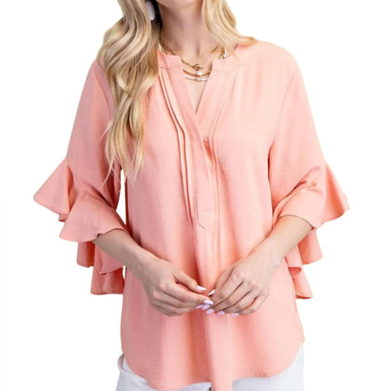 Gigio - Ruffled Bell Sleeve