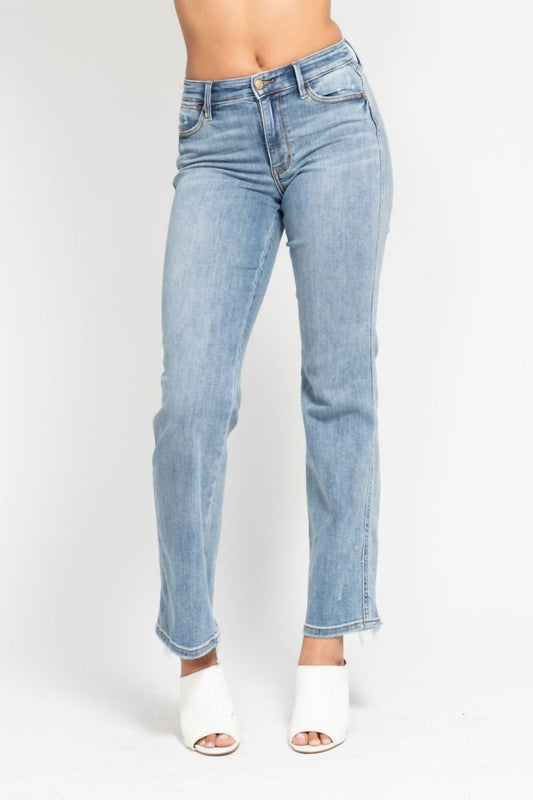 Judy Blue - Mid-rise Cell Phone Pocket Dad Jean