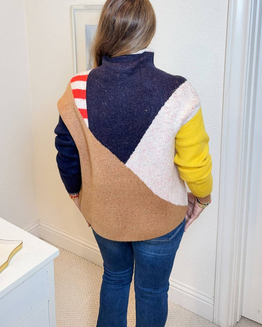 Thml - Women's Bristol Colorblock Sweater