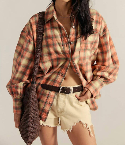 Free People - Ashley Plaid Shirt