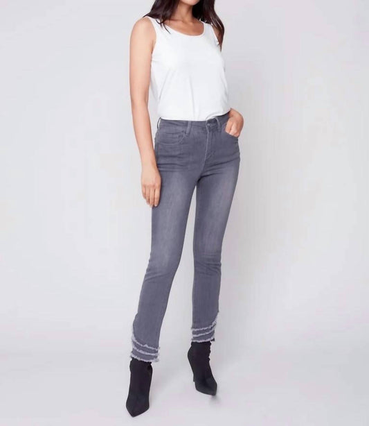 Charlie B - Ripped Hem Jeans